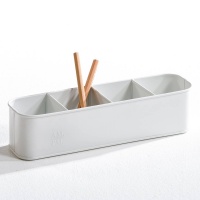 Карандашница Из металла Arreglo единый размер белый AM.PM  фото, kupilegko.ru